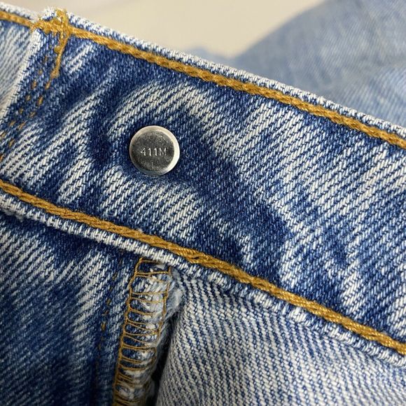 Levi Strauss 550 Jeans Mens Size 34x31 Straight Relaxed Faded Distressed‎ Denim - Picture 13 of 15